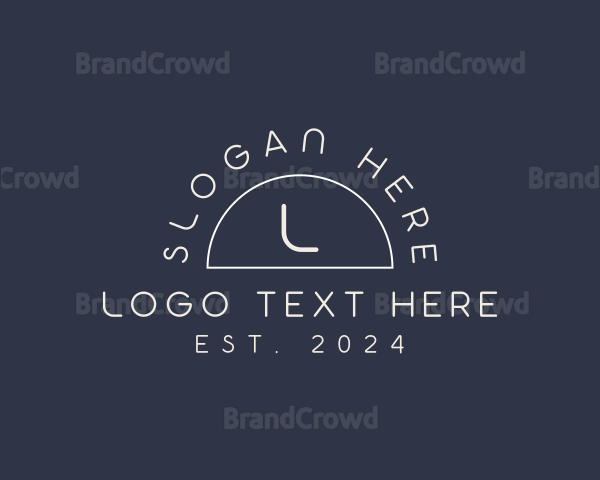 Minimalist Event Business Logo