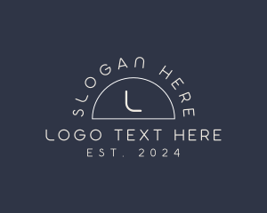 Serif - Minimalist Event Business logo design