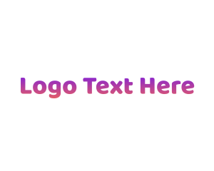 Simple Gradient Purple Logo