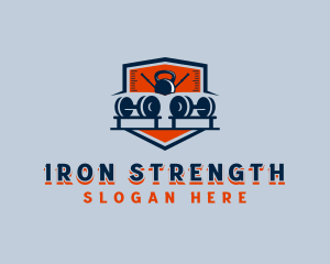 Weightlifting - Dumbbell Weightlifting Gym logo design