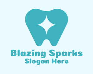 Sparkly Tooth Dentist  logo design