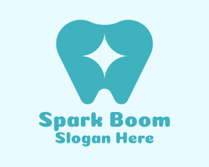 Sparkly Tooth Dentist  logo design