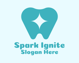 Sparkly Tooth Dentist  logo design