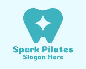 Sparkly Tooth Dentist  logo design