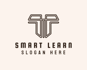 Modern Technology Letter T Logo