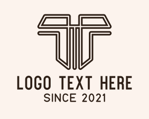Letter T - Letter T Advisory logo design
