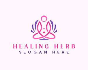 Holistic Healing Yoga logo design