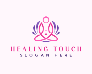 Holistic Healing Yoga logo design