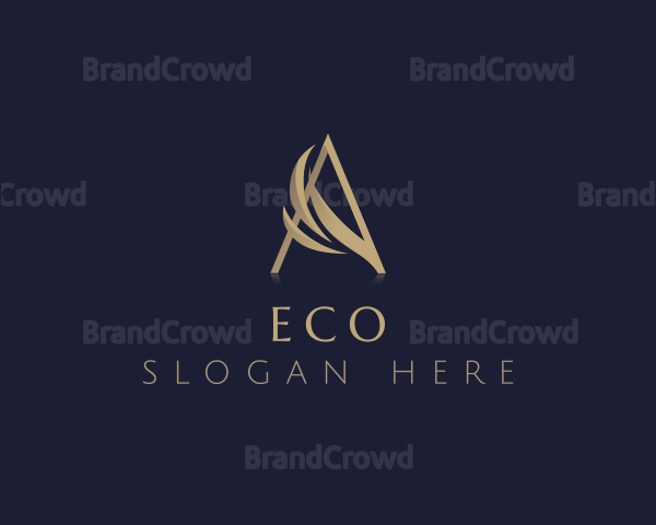 Premium Luxury Elegant Letter A Logo