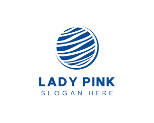 Professional - Stripes Globe Company logo design