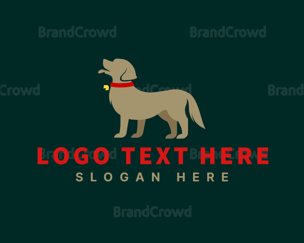 Pet Dog Veterinary Logo