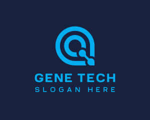 Startup Modern Tech Letter Q logo design