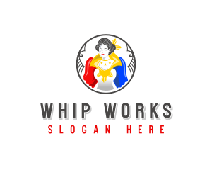 Filipiniana Traditional Dress Logo