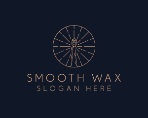 Wax Classic Candle  logo design