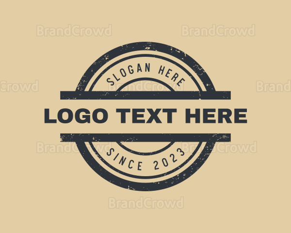 Simple Rustic Firm Logo