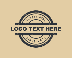 Firm - Simple Rustic Firm logo design