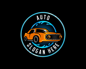 Racing - Racing Car Wash logo design
