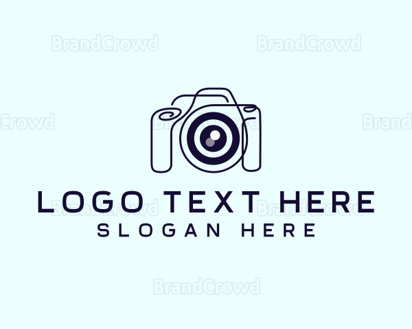 Camera Lens Gadget Logo