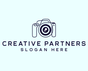 Camera Lens Gadget logo design