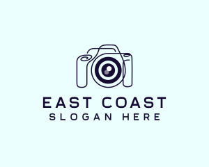 Camera Lens Gadget logo design