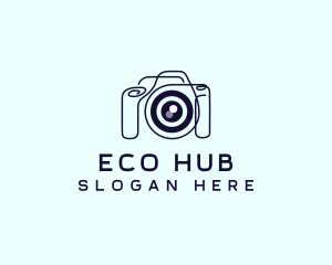 Camera Lens Gadget logo design