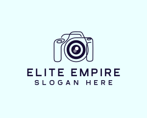 Camera Lens Gadget logo design