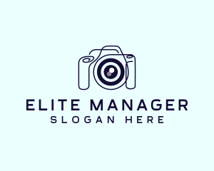 Camera Lens Gadget logo design