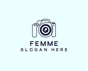 Camera Lens Gadget logo design