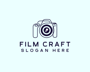 Cinematography - Camera Lens Gadget logo design