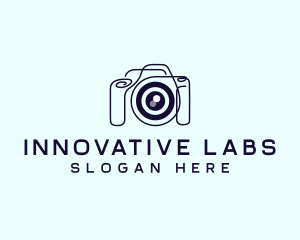 Camera Lens Gadget logo design