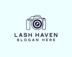 Camera Lens Gadget logo design