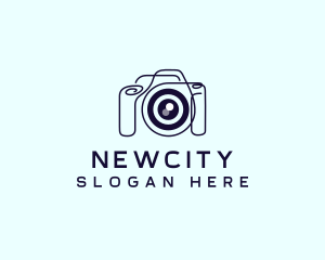 Camera Lens Gadget logo design