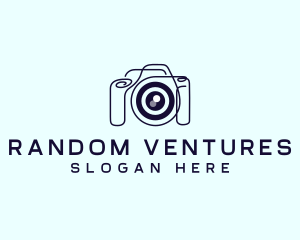 Camera Lens Gadget logo design