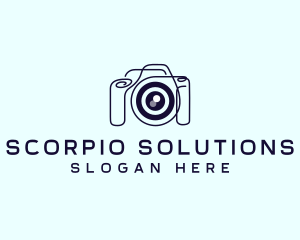 Camera Lens Gadget logo design