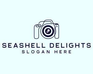 Camera Lens Gadget logo design