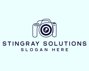 Camera Lens Gadget logo design