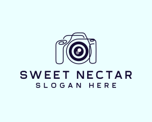 Camera Lens Gadget logo design