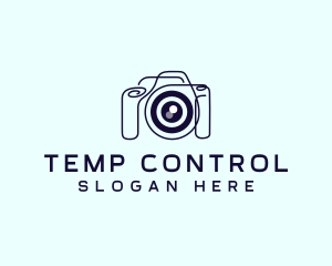 Camera Lens Gadget logo design