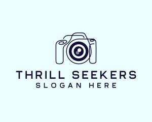 Camera Lens Gadget logo design