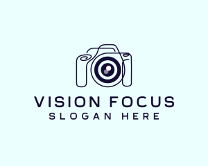 Lens - Camera Lens Gadget logo design