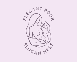 Elegant Woman Beauty logo design