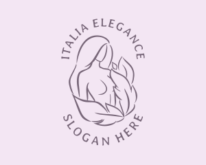 Elegant Woman Beauty logo design