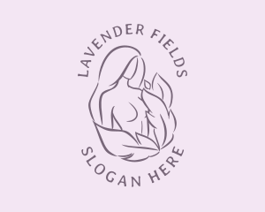 Lavender - Elegant Woman Beauty logo design