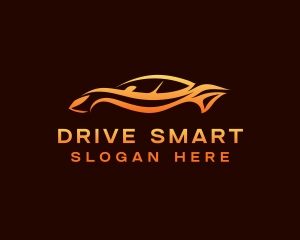 Car Driving Garage logo design