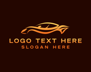 Luxury - Car Driving Garage logo design