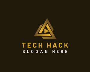 Triangle Tech Agency logo design