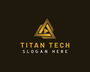 Triangle Tech Agency logo design