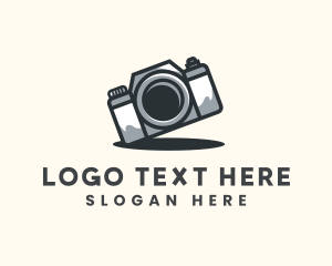 Cinematography - Photography Camera Lens logo design