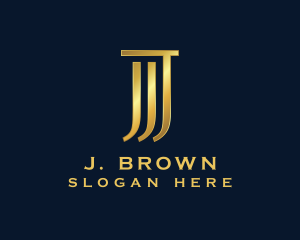Company Business Professional Letter J logo design