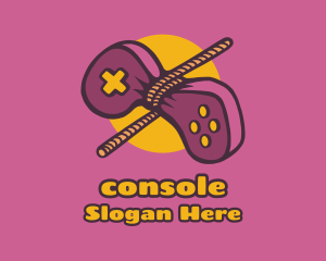 Fortnite - Game Controller Rope logo design